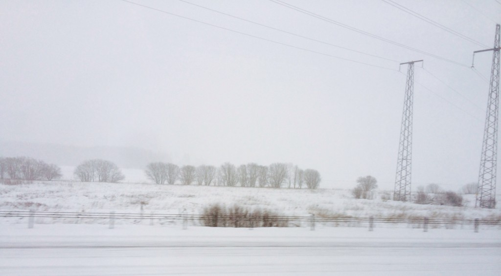 Snowy Monday.
